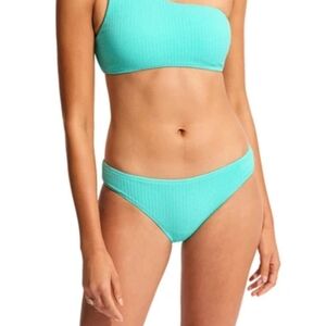 Sea Folly Australia Sea Dive Hipster Pant - Aruba Blue NWT